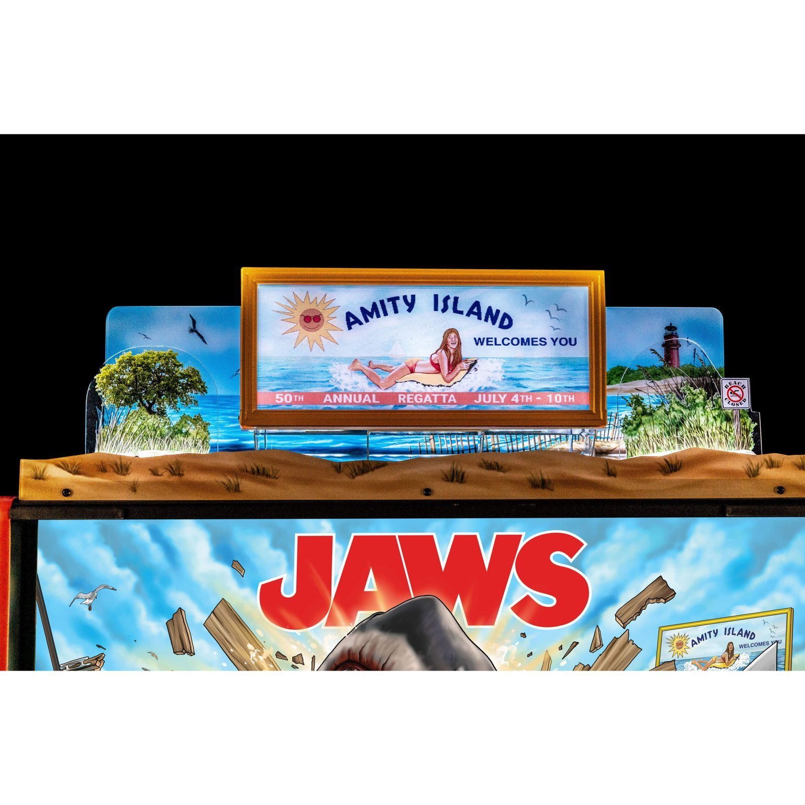 Jaws-Topper-1-scaled-1.jpeg Jaws Pinball Topper by Stern - Image 1