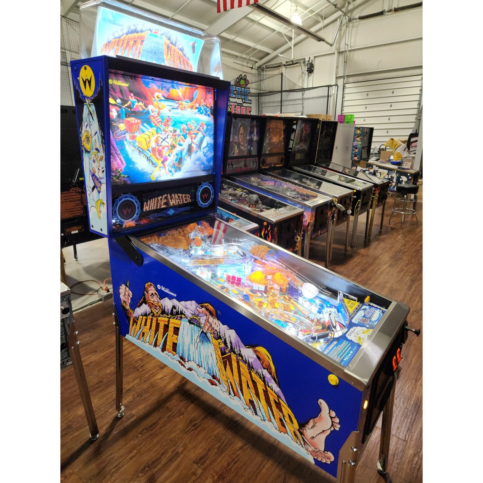 WH2O-2-1-scaled-1.jpg White Water Pinball Machine by Williams (High End Restoration) - Image 1