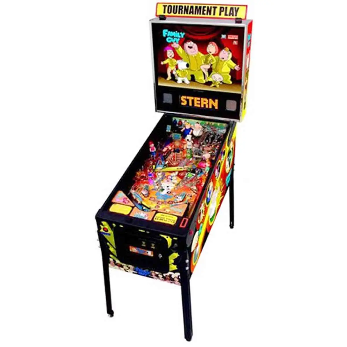 family-guy-pinball-machine.webp Family Guy Pinball Machine by Stern - Image 1